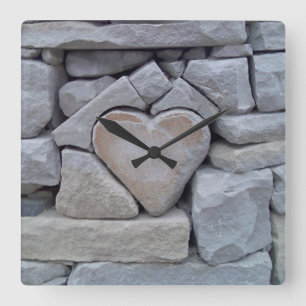 Hart of Stone Wall Clock