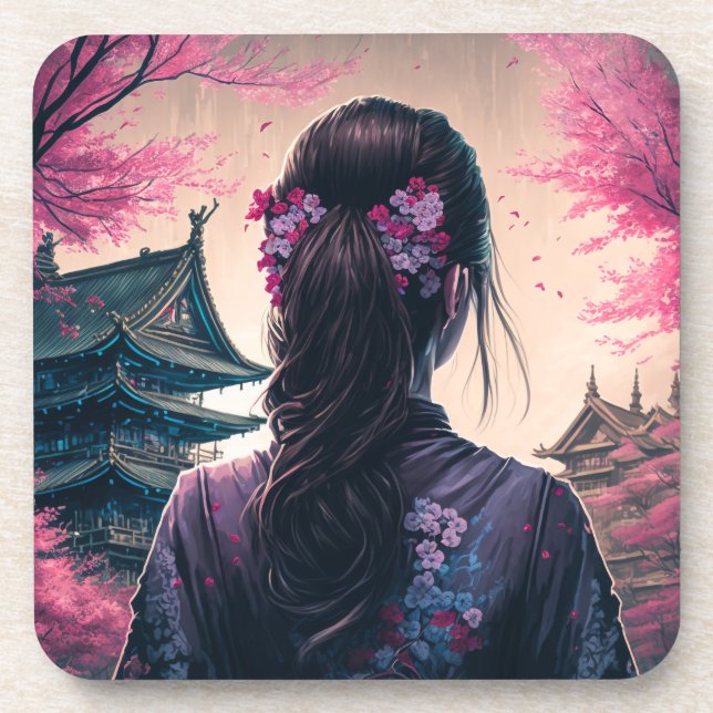 Harte Plastikuntersetzer Coaster (Front)