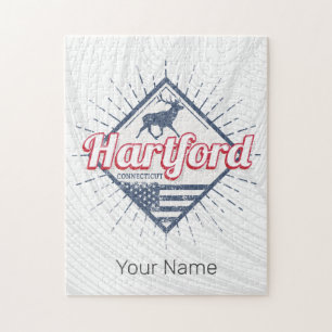 Hartford City Connecticut United States USA Jigsaw Puzzle
