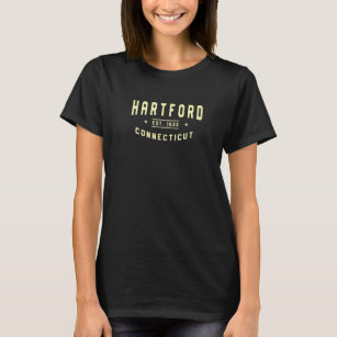 Hartford Connecticut 1635 Ct American Hartfordite  T-Shirt