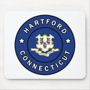 Hartford Connecticut Mouse Mat