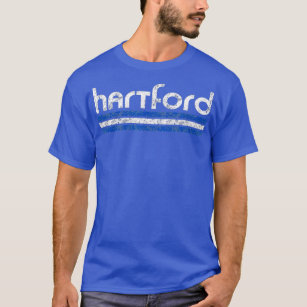 Hartford Connecticut Retro Vintage Throwback Weath T-Shirt