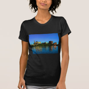 Hartford Connecticut Skyline Cartoon T-Shirt