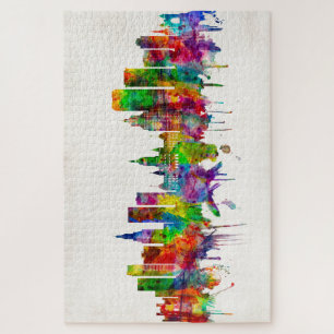 Hartford Connecticut Skyline Jigsaw Puzzle