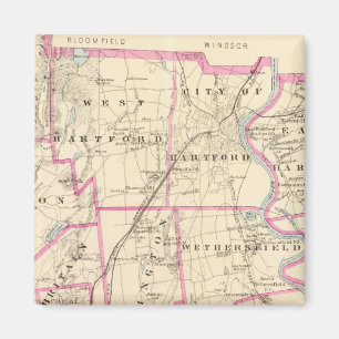 Hartford County Connecticut Magnet
