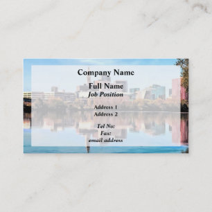 Hartford CT Skyline Business Card