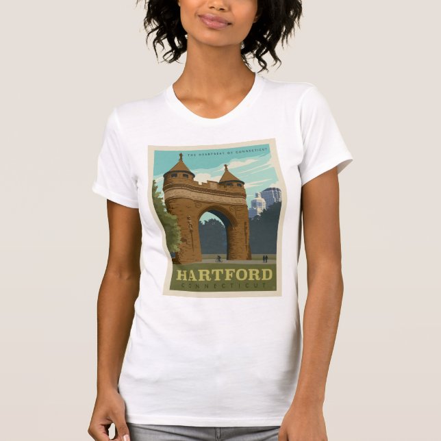Hartford, CT T-Shirt (Front)