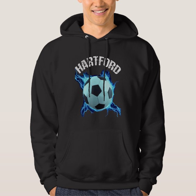 Hartford Soccer Retro Hoodie (Front)