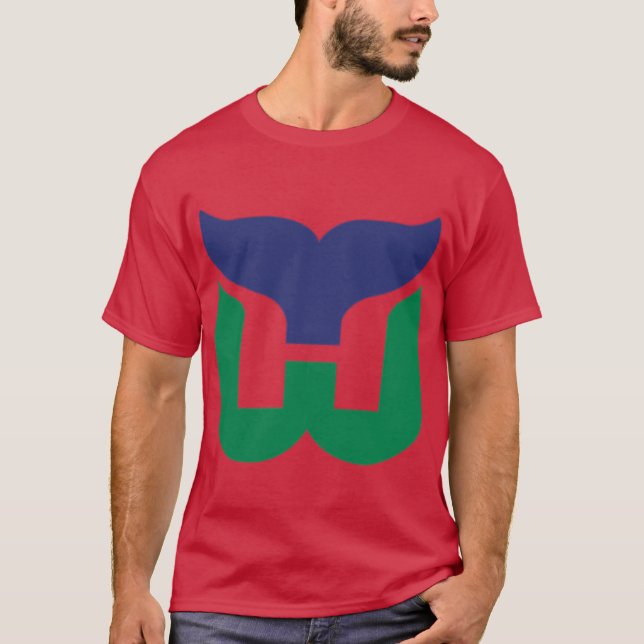 Hartford Whalers retro T-Shirt (Front)