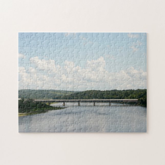 Hartland World's Longest Covered Bridge Jigsaw Puzzle (Horizontal)