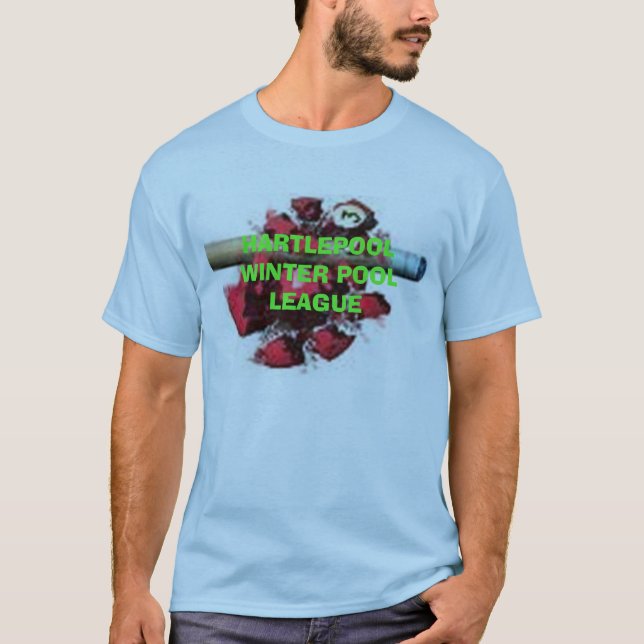 HARTLEPOOL WINTER POOL LEAGUE T-Shirt (Front)