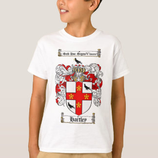 HARTLEY FAMILY CREST -  HARTLEY COAT OF ARMS T-Shirt