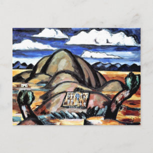 Hartley - Indian Cemetery, New Mexico Postcard