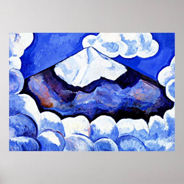 Hartley - Popocatepetl, Spirited Morning Poster (Front)