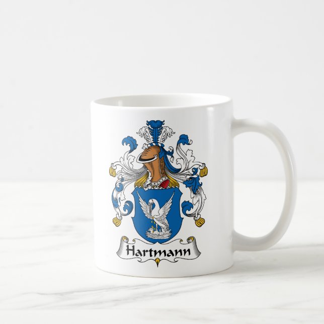 Hartmann Family Crest Coffee Mug (Right)