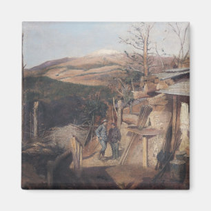 Hartmanswillerkopf, View from Roche-Sermet, 1915 Magnet