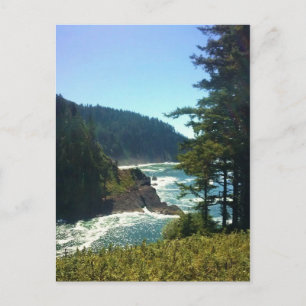 Hart's Cove, Oregon Coast Postcard
