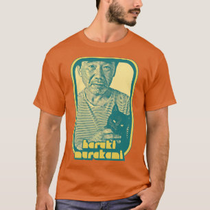 Haruki Murakami Retro Fan Art Design 2 T-Shirt