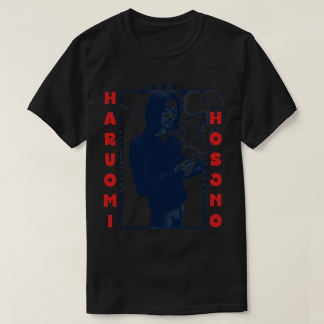 Haruomi Hosono Original Fan Artwork T-Shirt (Design Front)