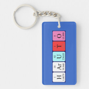 Haruto periodic table name keyring