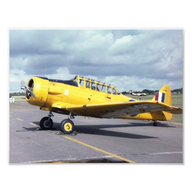 Harvard Aircraft Photo Print (Front)