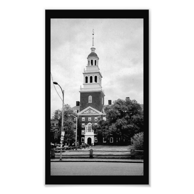 Harvard Bell Tower Photo Print (Front)