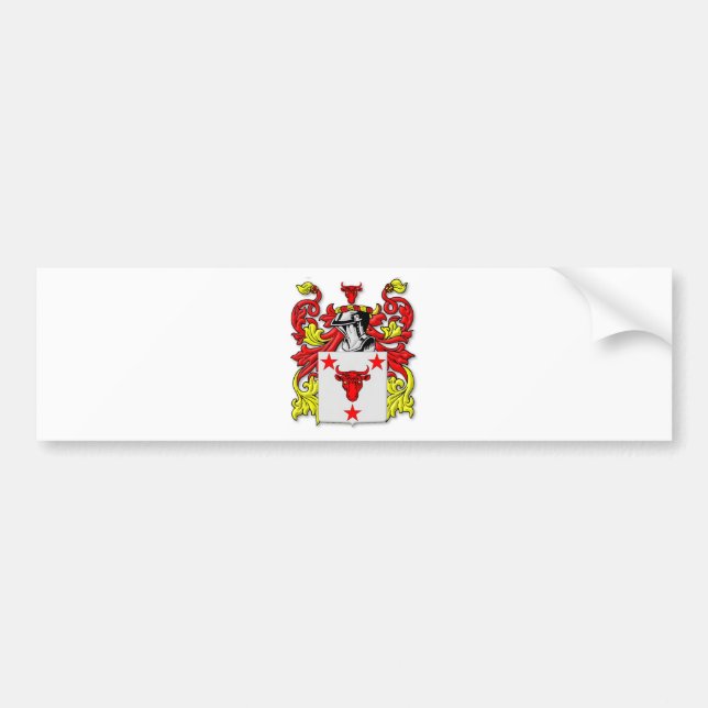 Harvard Coat of Arms Bumper Sticker (Front)