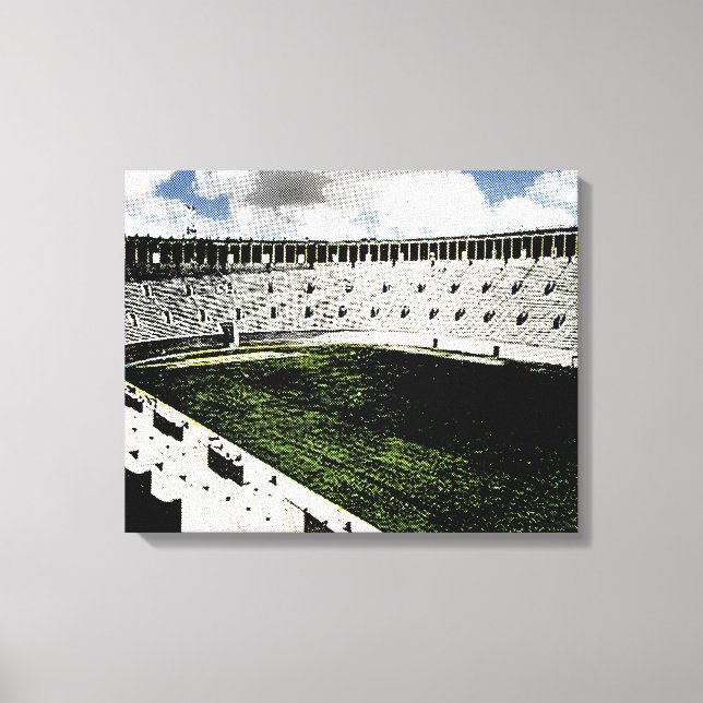 Harvard Stadium Canvas Print (Front)