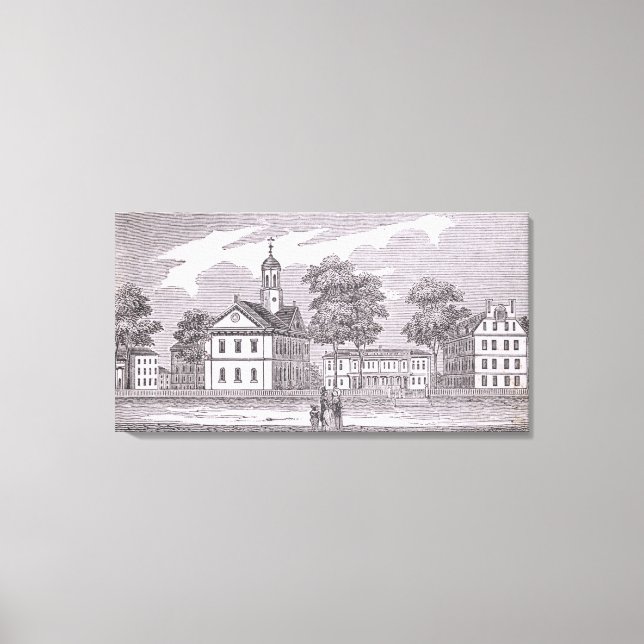 Harvard University, from 'Historical Canvas Print (Front)