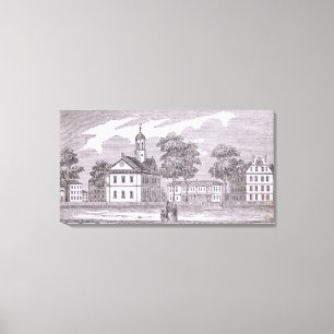 Harvard University, from 'Historical Canvas Print