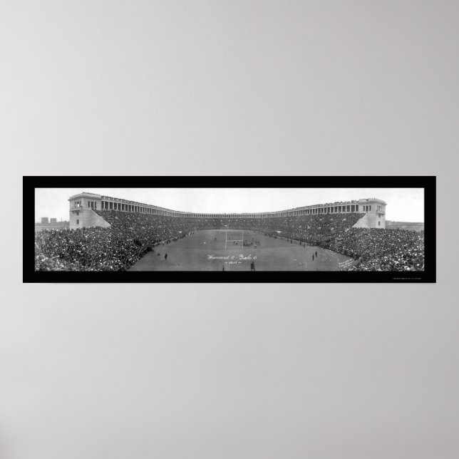 Harvard Yale Football Photo 1911 Poster (Front)