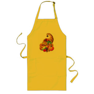 HARVEST Apron, Long Yellow Apron