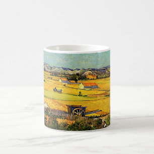 Harvest at La Crau, Montmajour by Vincent van Gogh Coffee Mug