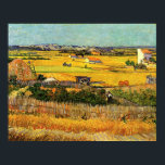 Harvest at La Crau - van Gogh Poster<br><div class="desc">This painting titled, Harvest at La Crau is made by the famous artist, Vincent van Gogh. About Vincent van Gogh Vincent van Gogh saw colour as the chief symbol of expression. There is a reason his art connects with the viewers, because van Gogh was determined to give happiness by creating...</div>