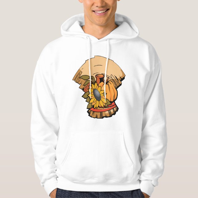 Harvest Banner Mens Hoodie (Front)