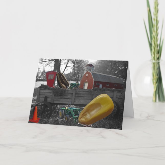 "Harvest" Birthday Card (Front)