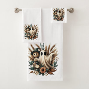 Harvest Companions – Lantern Light & Autumn Spirit Bath Towel Set
