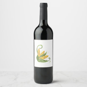 Harvest Corn Wine Label
