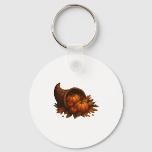 Harvest Cornucopia Glow Oversized T-Shirt.png Key Ring
