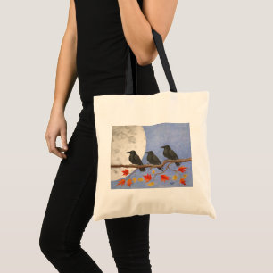 Harvest Crows Tote Bag