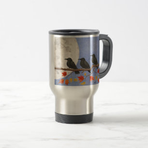 Harvest Crows Travel Mug