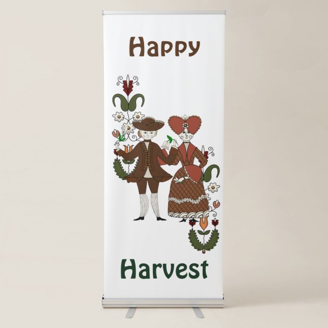 Harvest Dance Retractable Banner (Front)