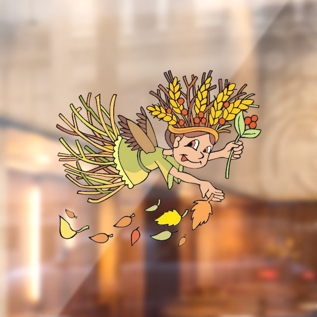 Harvest Fairy Window Cling (Sheet 2)