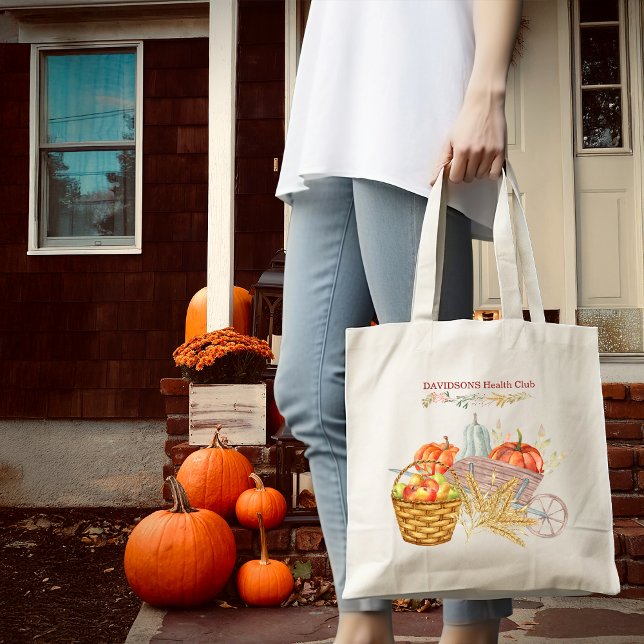 Harvest Farm Autumn Vibes Customise Tote Bag (Creator Uploaded)