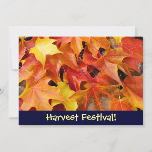 Harvest Festival! Invitations Event Announcements