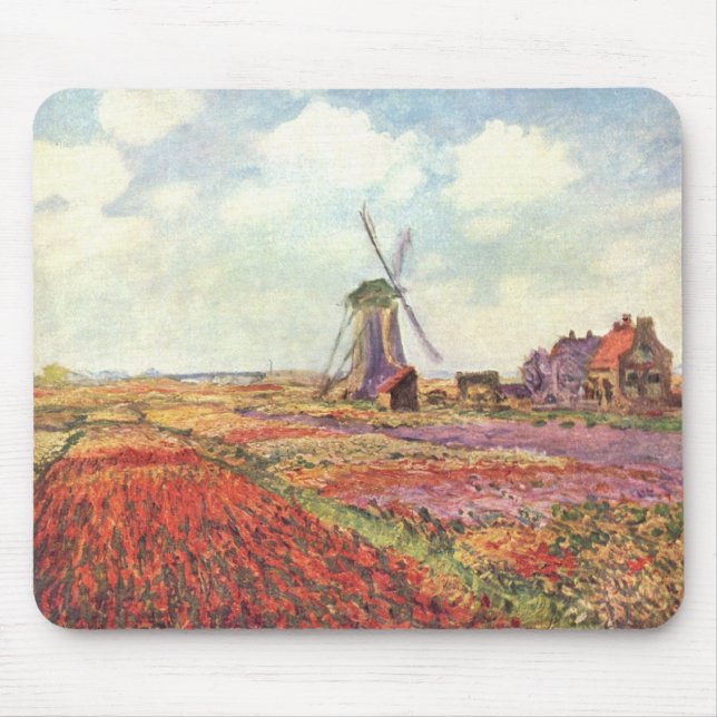 Harvest Fields - Monet Mouse Mat (Front)