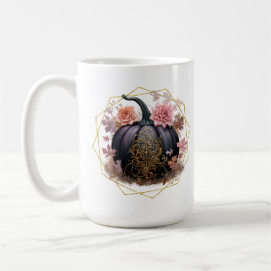 Harvest Floral Monogram Mug