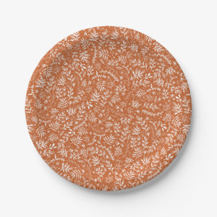 Harvest Floral Paper Plate