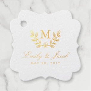 Harvest Flowers Favour Tags