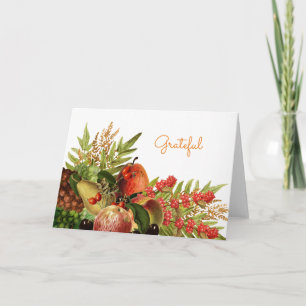 Harvest Fruit Greeting Card